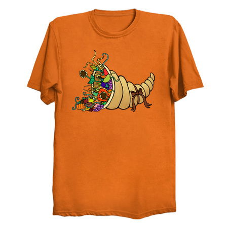 Thanksgiving Cornucopia Harvest Gift Basket tiny thumbnail