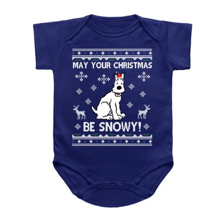 Tintin May Your Christmas Be Snowy Knit tiny thumbnail