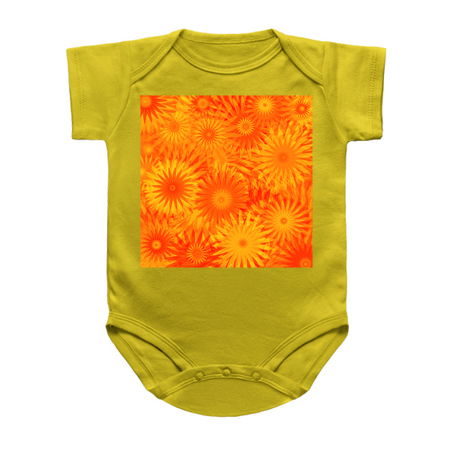 Dandelion Yellow Orange Flower Pattern tiny thumbnail