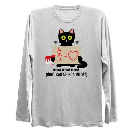 Black cat asking - How can I adopt a witch tiny thumbnail