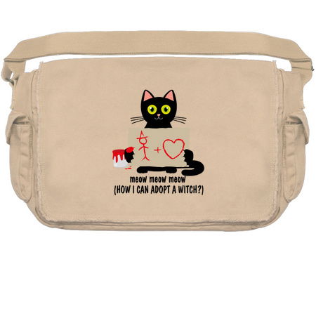 Black cat asking - How can I adopt a witch tiny thumbnail