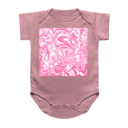 Pastel Pink Swirly Paint Pour Pattern tiny thumbnail