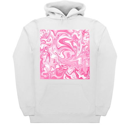 Pastel Pink Swirly Paint Pour Pattern tiny thumbnail