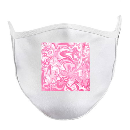 Pastel Pink Swirly Paint Pour Pattern tiny thumbnail