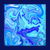 Blue Ocean Waves Marbleized Pattern tiny thumbnail