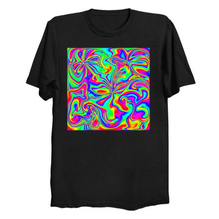 Psychedelic Rainbow Marbleized Pattern tiny thumbnail