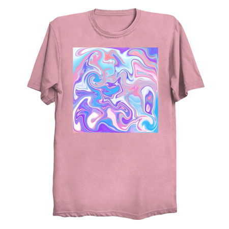 Soft Feminine Paint Pour Pattern tiny thumbnail