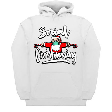 Social Christmassing - Social Distancing Christmas Themed Shirt for Christmas 2020 tiny thumbnail