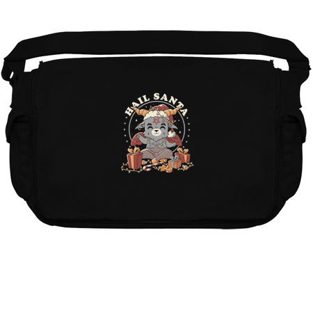 Hail Santa Funny Cute Evil Christmas Baphomet tiny thumbnail