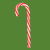Red and White Christmas Candy Cane tiny thumbnail