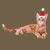 Christmas Orange Ginger Kitten tiny thumbnail