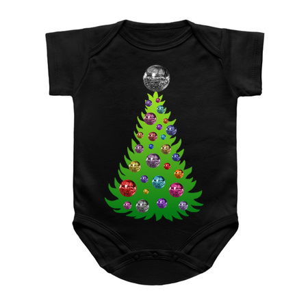 Colorful 1970s Disco Ornament Christmas Tree tiny thumbnail