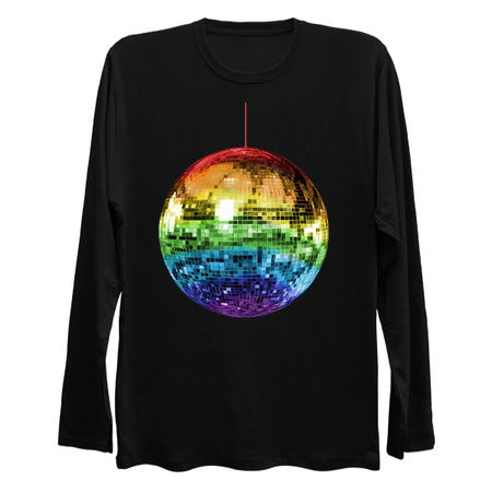 Rainbow Mirrored 1970s Disco Ball tiny thumbnail
