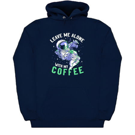 Leave Me Alone With My Coffee Funny Astronaut Spaceman tiny thumbnail