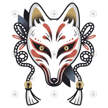 Kitsune tattoo - NeatoShop