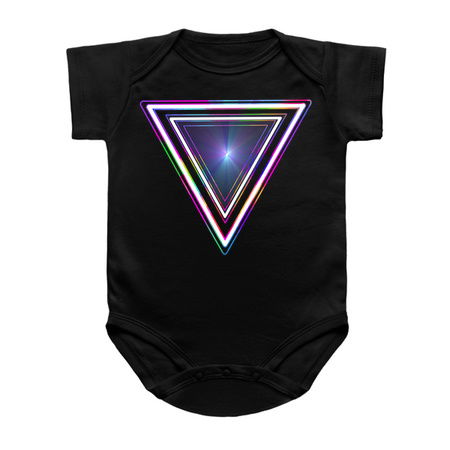 Glowing Geometric 1980s Triangle tiny thumbnail
