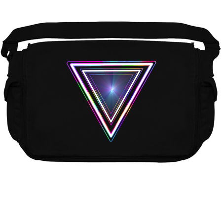 Glowing Geometric 1980s Triangle tiny thumbnail