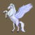 Magical Winged White Pegasus Horse tiny thumbnail