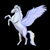 Magical Winged White Pegasus Horse tiny thumbnail