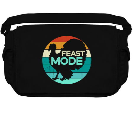 Feast Mode Funny Thanksgiving Vintage Turkey Trot Retro Gift tiny thumbnail