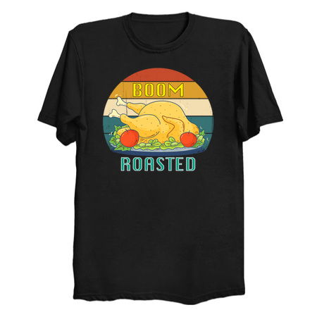 Vintage Boom Roasted Funny Thanksgiving 2020 Turkey tiny thumbnail
