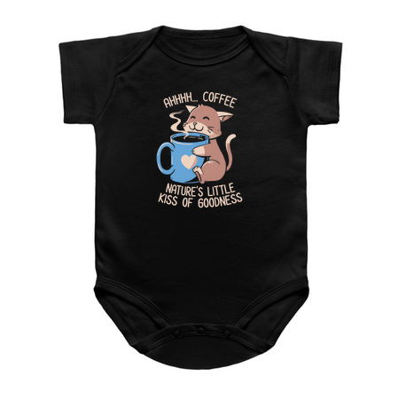 Nature’s Little Kiss of Goodness Funny Coffee Cat tiny thumbnail