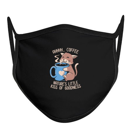 Nature’s Little Kiss of Goodness Funny Coffee Cat tiny thumbnail