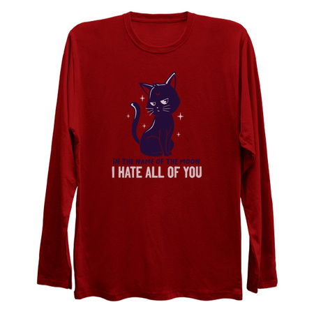 In The Name Of The Moon Funny Cute Cat tiny thumbnail