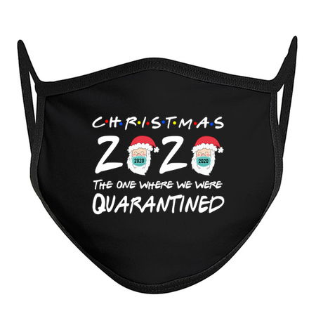 Christmas 2020 Santa Mask The One Where We Were Quarantined tiny thumbnail
