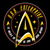 U.S.S. ENTERPRISE VINTAGE BADGE BLACK VERSION tiny thumbnail