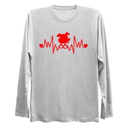 Dog Infinity Red Pulse Heartbeat tiny thumbnail