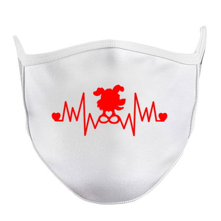 Dog Infinity Red Pulse Heartbeat tiny thumbnail