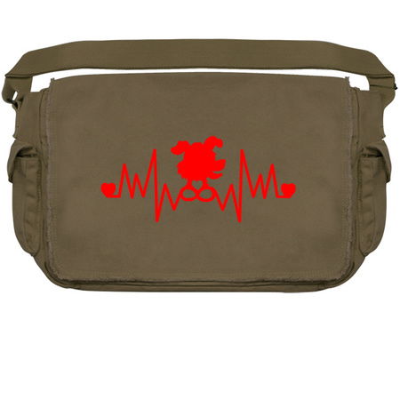 Dog Infinity Red Pulse Heartbeat tiny thumbnail