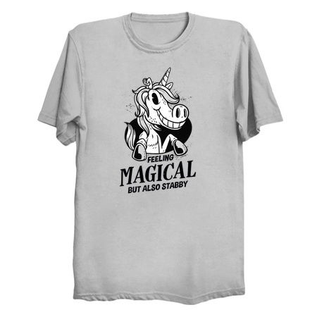 Feeling Magical But Also Stabby Unicorn tiny thumbnail