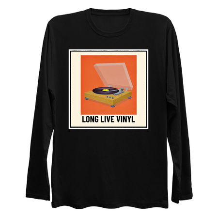 Vintage Retro Turntable Long Live Vinyl tiny thumbnail