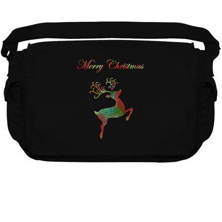 Merry Christmas Reindeer Silhouette tiny thumbnail