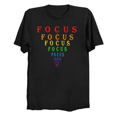Rainbow Focus Motivation Eye Chart tiny thumbnail