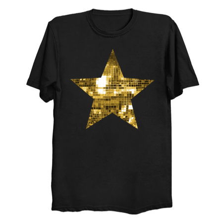 Gold Yellow Disco Ball Shiny Star tiny thumbnail