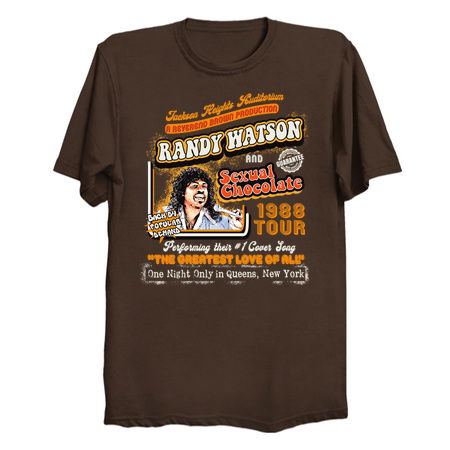 Randy Watson Sexual Chocolate Concert Poster tiny thumbnail