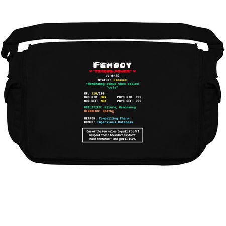 Femboy RPG Stats // For A Cute, Nerdy, Geeky Tomgirl Gamer tiny thumbnail