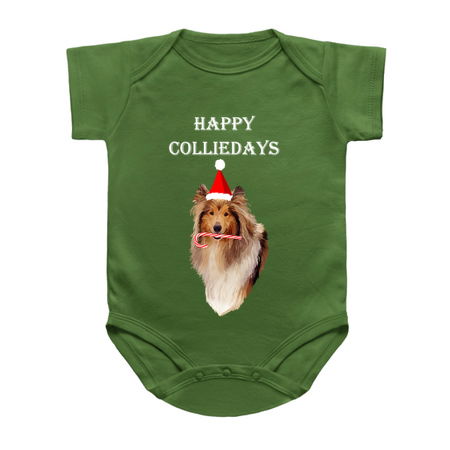 Happy Colliedays Christmas Collie tiny thumbnail