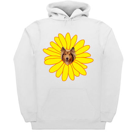 Jolly Collie Yellow Sunflower Blossom tiny thumbnail