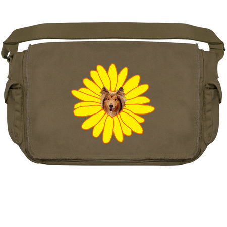 Jolly Collie Yellow Sunflower Blossom tiny thumbnail