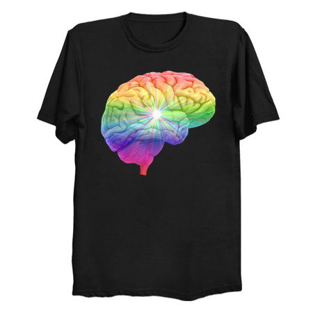 Luminescent Colorful Creative Rainbow Mind - NeatoShop