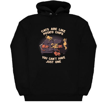 Cats Are Like Potato Chips You Can't Never Have Just One Funny Cute Gift tiny thumbnail