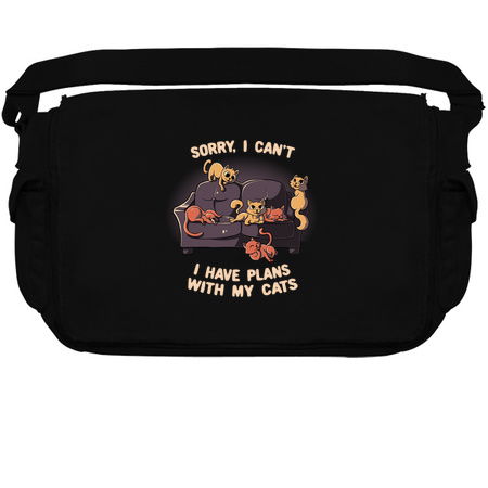 Sorry I Can't I Have Plans With My Cats Funny Cute Gift tiny thumbnail