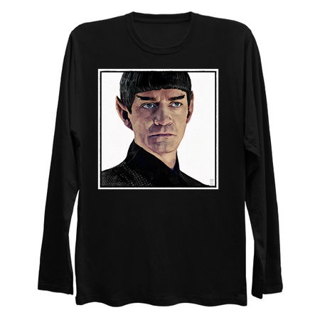 Disco Space Dad Watercolor and Ink Portrait tiny thumbnail