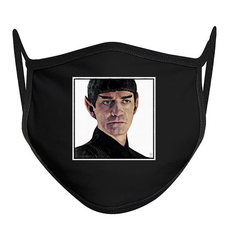 Disco Space Dad Watercolor and Ink Portrait tiny thumbnail