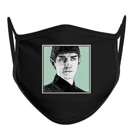 Disco Space Dad Monochrome Ink Portrait tiny thumbnail