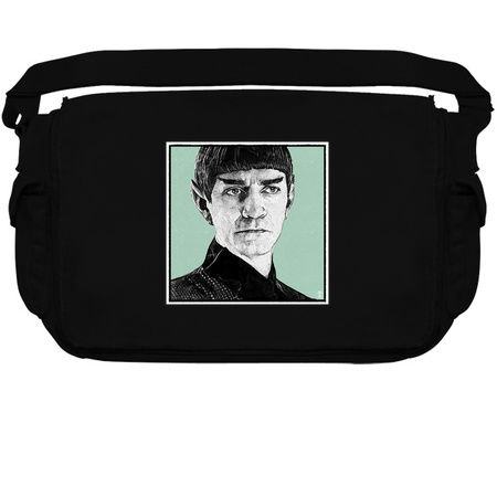 Disco Space Dad Monochrome Ink Portrait tiny thumbnail